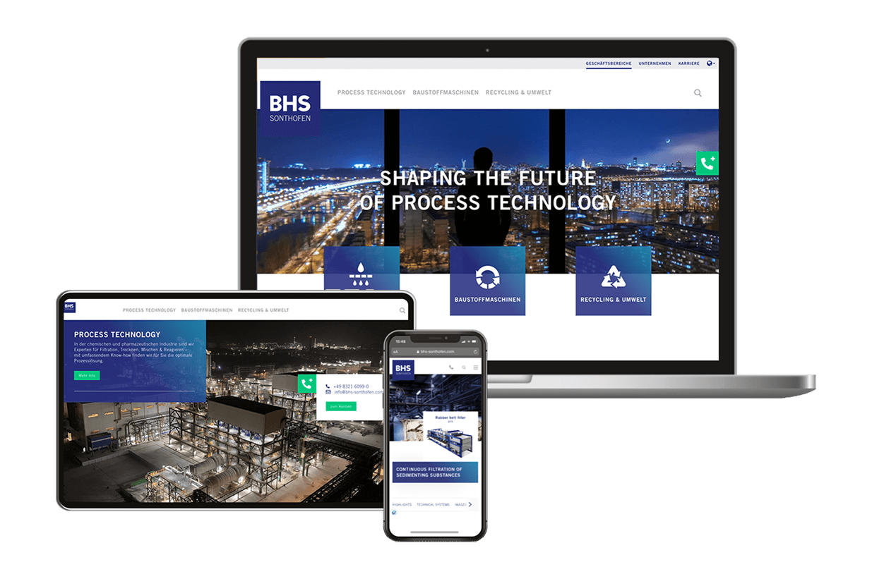 BHS: Ein Websiterelaunch mit regionalem Bezug aber internationaler Ausrichtung