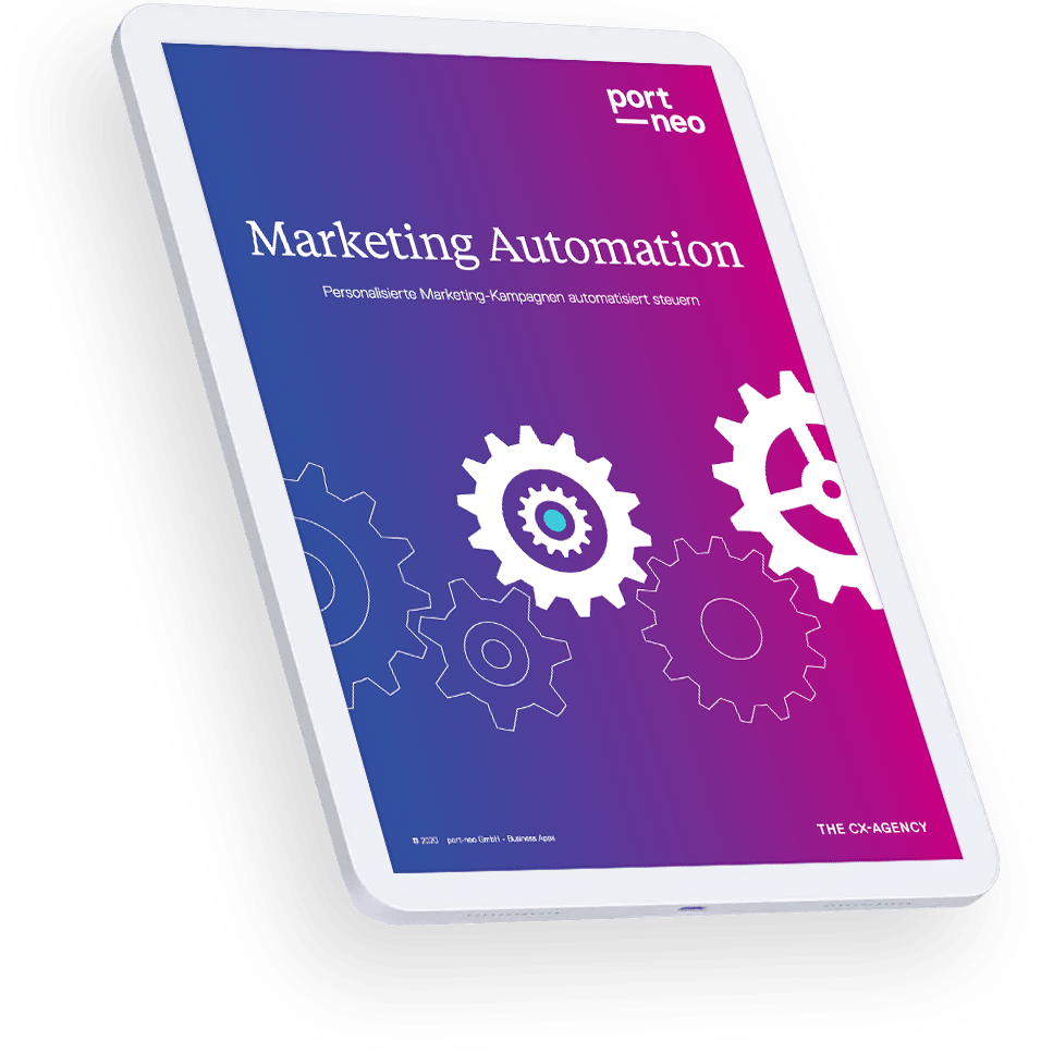 Mit einer optimalen After-Sales-Kampagne und Marketing Automation mit Marketo schafft port-neo die ideale After-Sales-Betreuung.