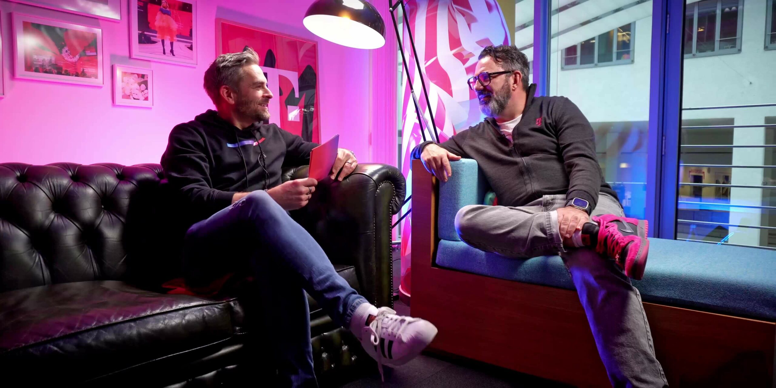 Ulrich Klenke und Kai Vorhölter im Gespräch