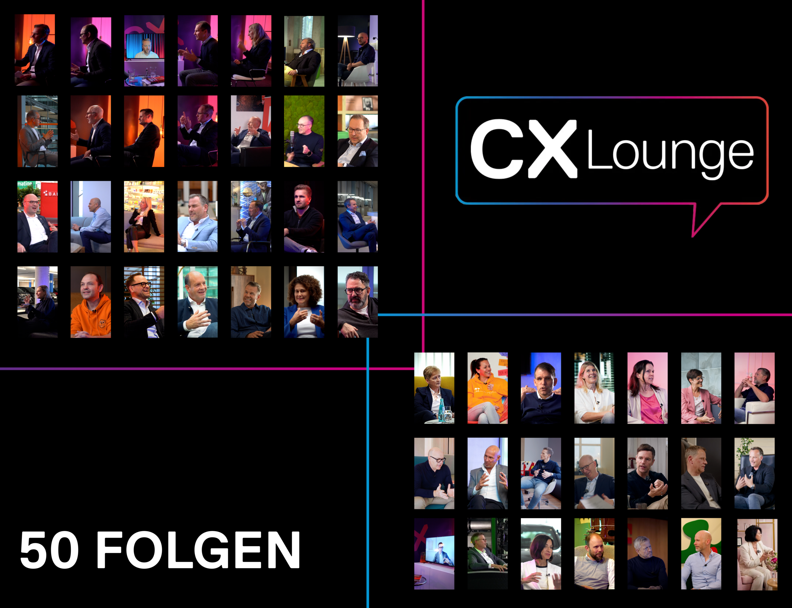50 Folgen Jubiläum CX Lounge