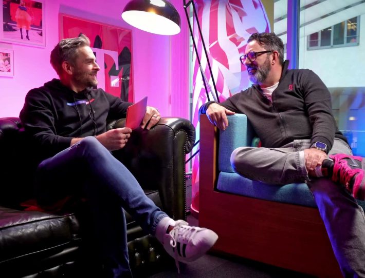 Ulrich Klenke und Kai Vorhölter im Gespräch